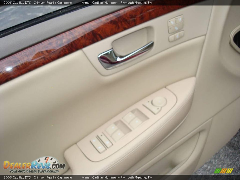 2006 Cadillac DTS Crimson Pearl / Cashmere Photo #13