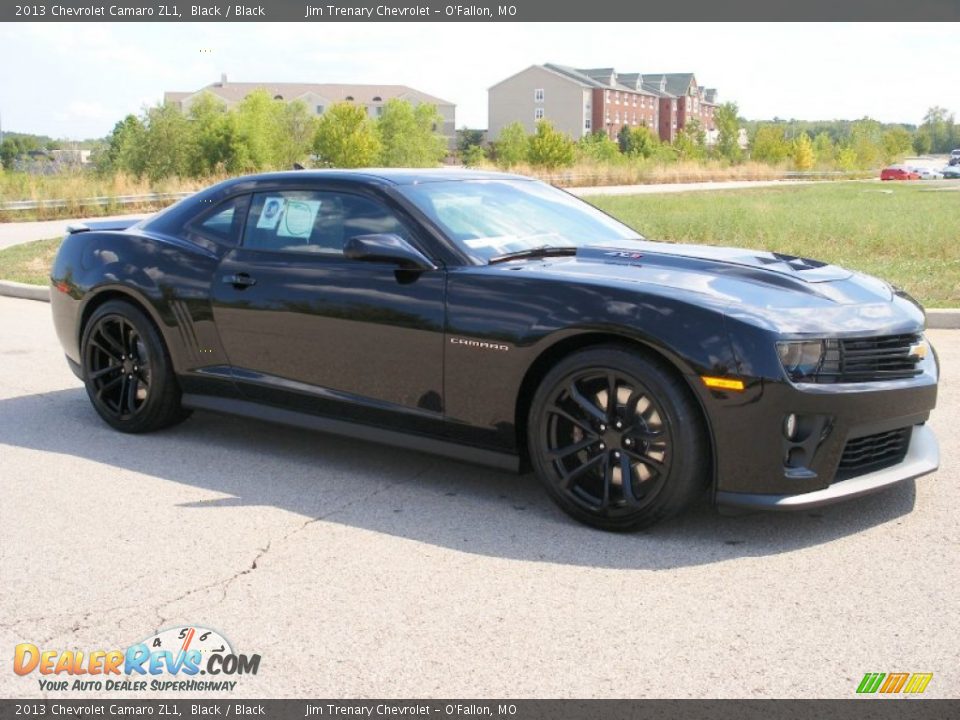 2013 Chevrolet Camaro ZL1 Black / Black Photo #8