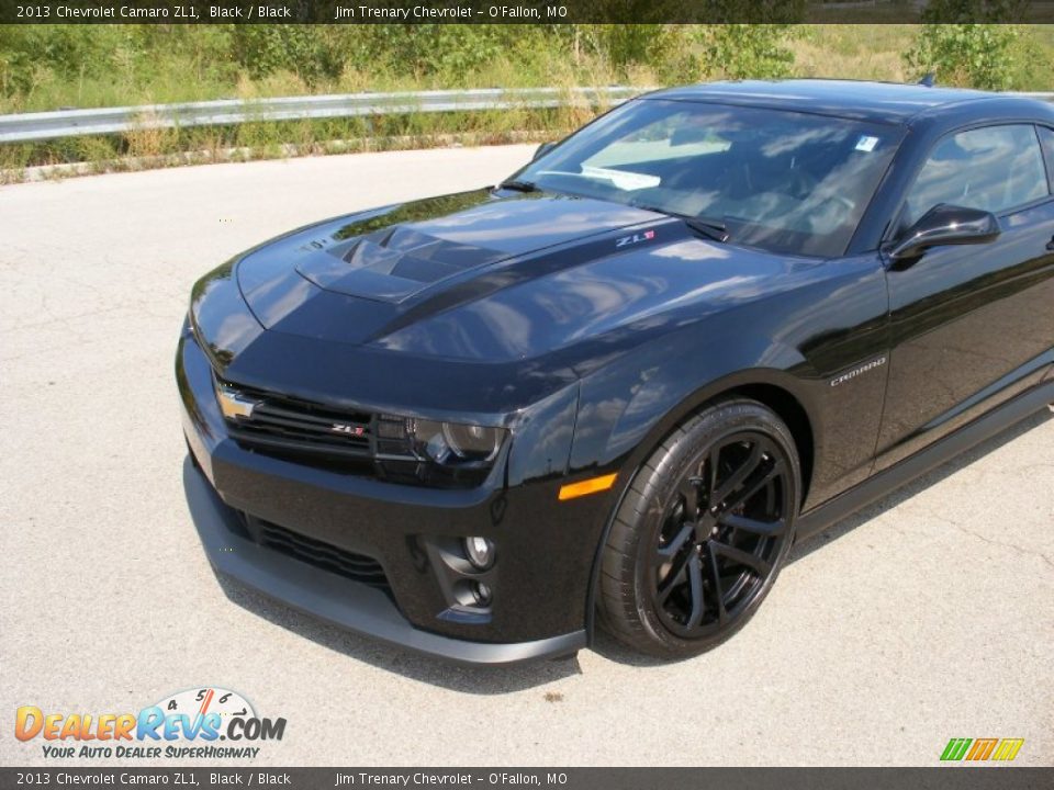 2013 Chevrolet Camaro ZL1 Black / Black Photo #11