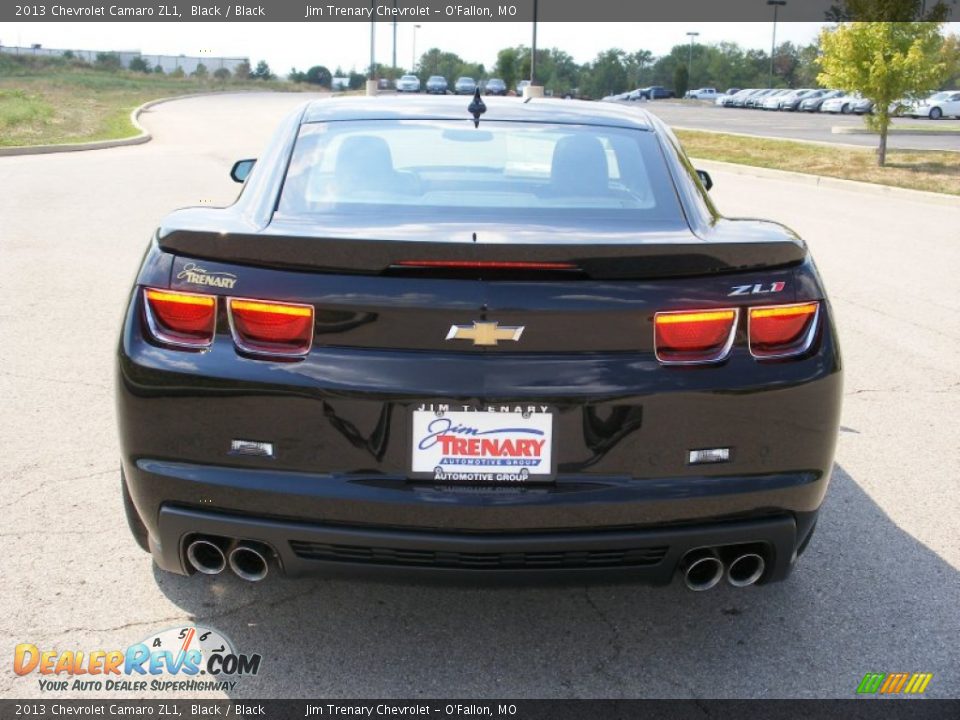 2013 Chevrolet Camaro ZL1 Black / Black Photo #13
