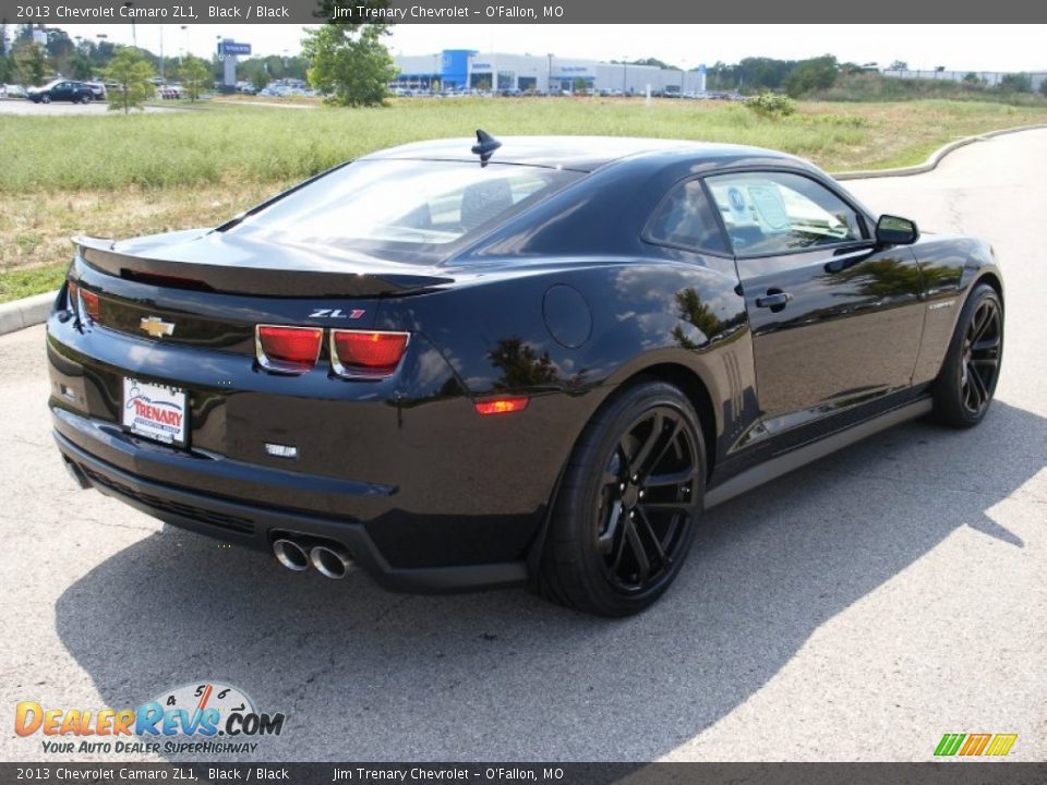 2013 Chevrolet Camaro ZL1 Black / Black Photo #14