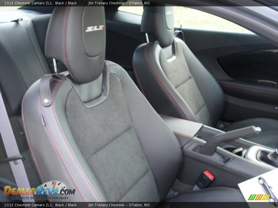 Black Interior - 2013 Chevrolet Camaro ZL1 Photo #17