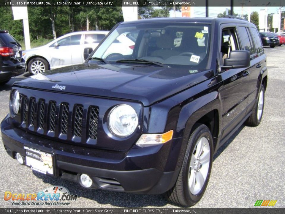 2011 Jeep Patriot Latitude Blackberry Pearl / Dark Slate Gray Photo #1