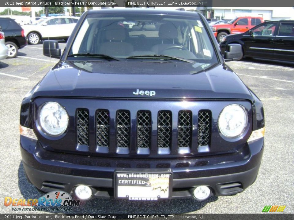 2011 Jeep Patriot Latitude Blackberry Pearl / Dark Slate Gray Photo #2