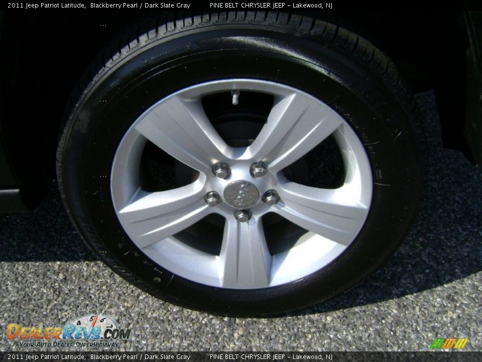 2011 Jeep Patriot Latitude Blackberry Pearl / Dark Slate Gray Photo #8