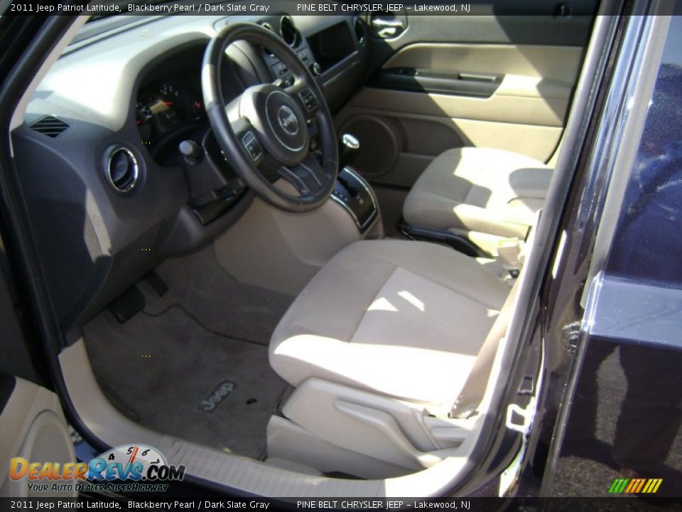 2011 Jeep Patriot Latitude Blackberry Pearl / Dark Slate Gray Photo #10
