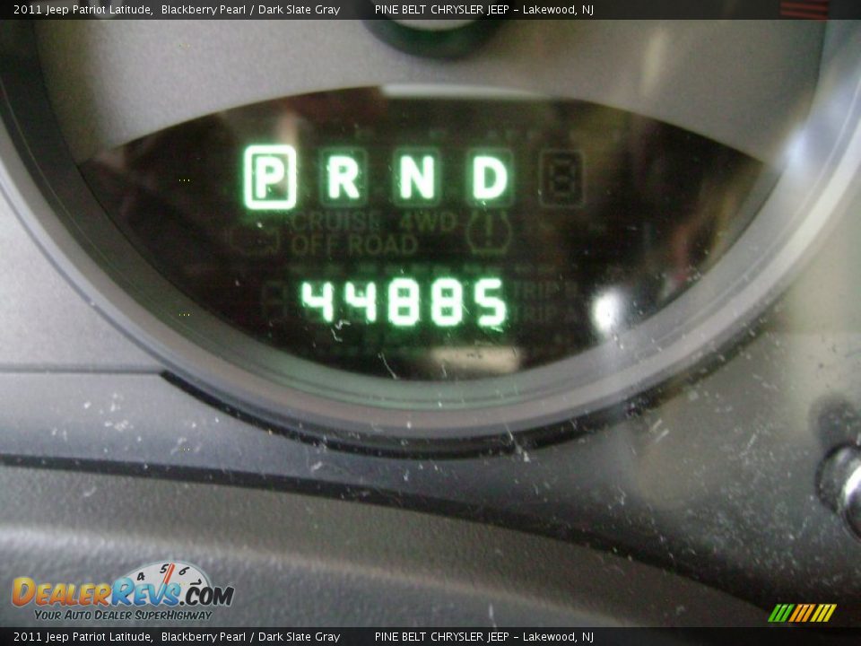 2011 Jeep Patriot Latitude Blackberry Pearl / Dark Slate Gray Photo #14