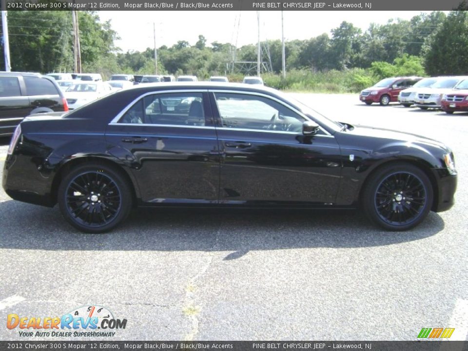 2012 Chrysler 300 S Mopar '12 Edition Mopar Black/Blue / Black/Blue Accents Photo #7