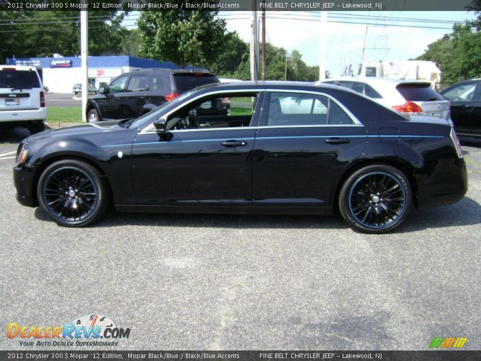 2012 Chrysler 300 S Mopar '12 Edition Mopar Black/Blue / Black/Blue Accents Photo #9