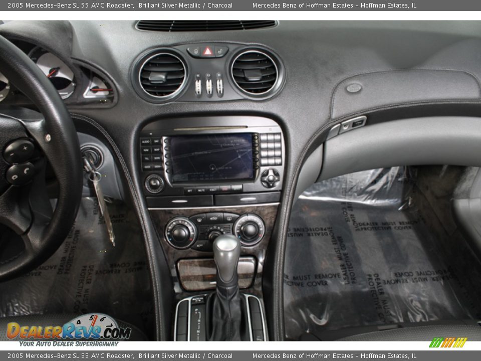 Dashboard of 2005 Mercedes-Benz SL 55 AMG Roadster Photo #9