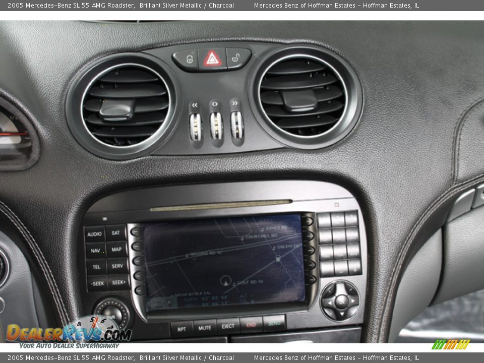 Controls of 2005 Mercedes-Benz SL 55 AMG Roadster Photo #10