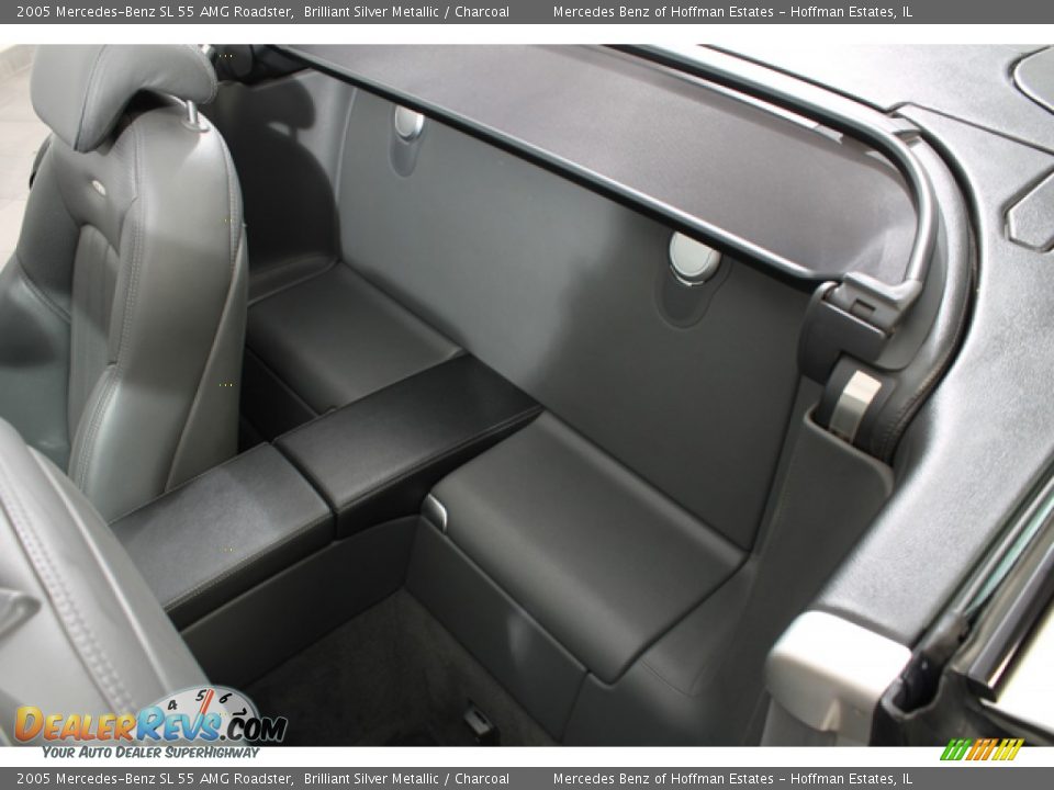 Rear Seat of 2005 Mercedes-Benz SL 55 AMG Roadster Photo #18