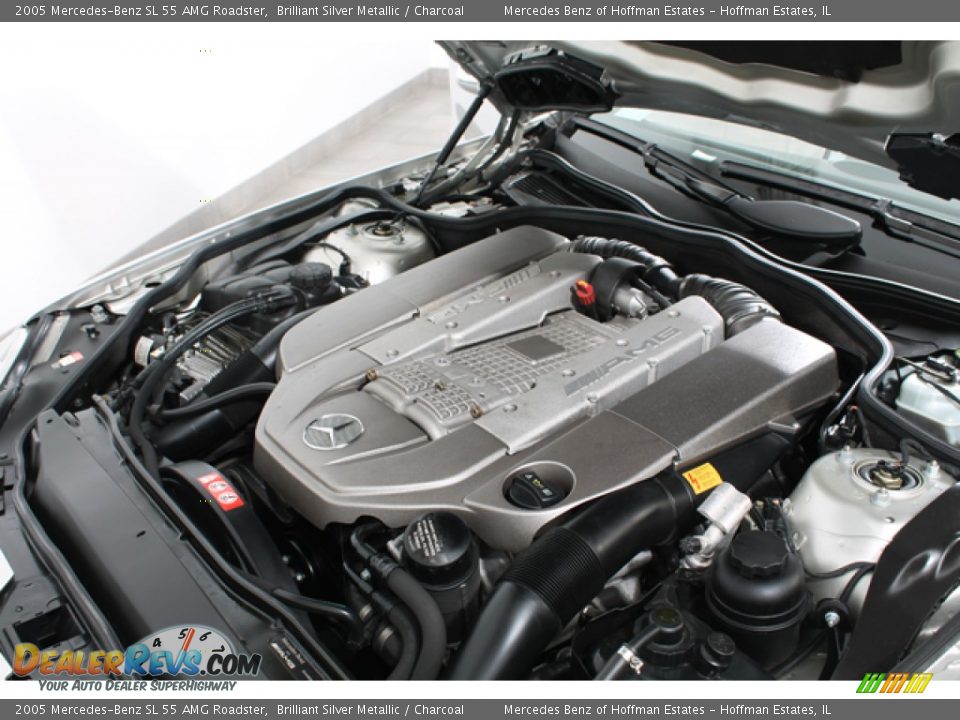 2005 Mercedes-Benz SL 55 AMG Roadster 5.4 Liter AMG Supercharged SOHC 24-Valve V8 Engine Photo #21