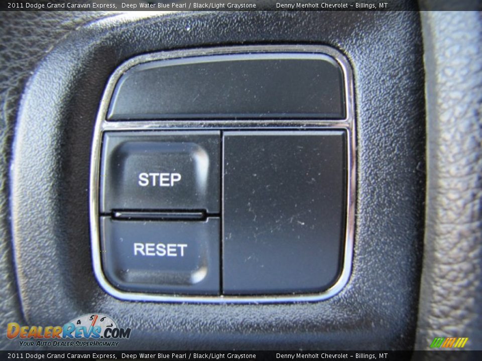 2011 Dodge Grand Caravan Express Deep Water Blue Pearl / Black/Light Graystone Photo #12