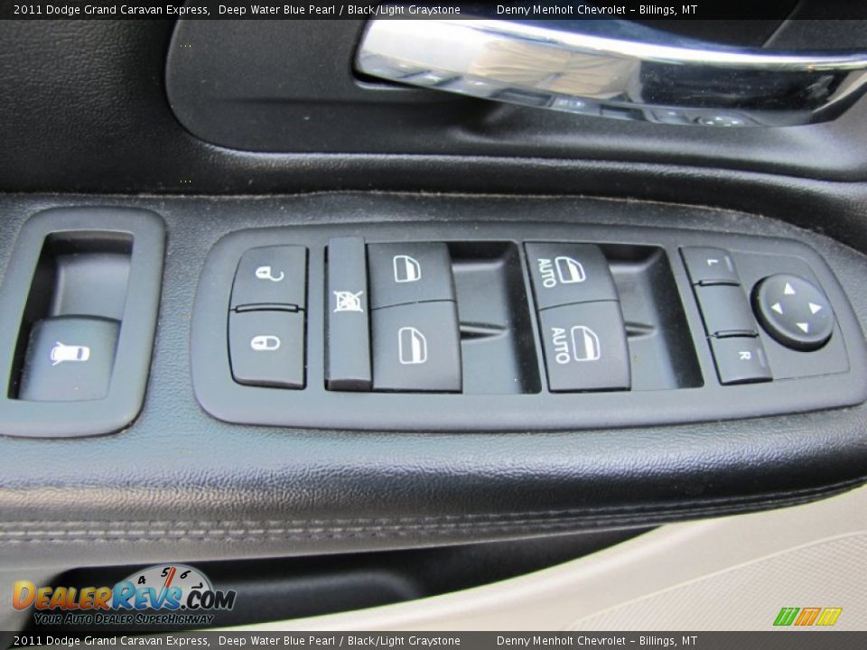 2011 Dodge Grand Caravan Express Deep Water Blue Pearl / Black/Light Graystone Photo #14