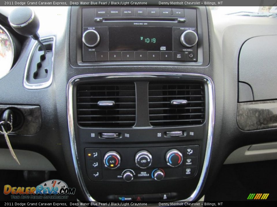 2011 Dodge Grand Caravan Express Deep Water Blue Pearl / Black/Light Graystone Photo #17