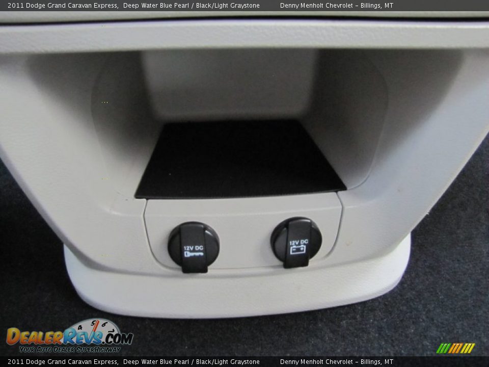 2011 Dodge Grand Caravan Express Deep Water Blue Pearl / Black/Light Graystone Photo #21