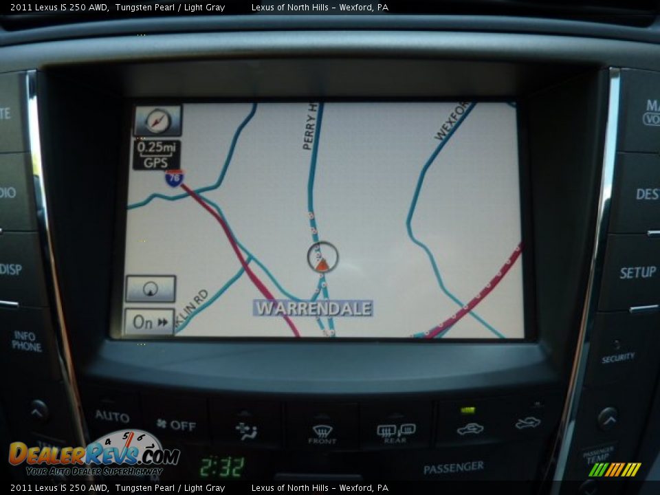 2011 Lexus IS 250 AWD Tungsten Pearl / Light Gray Photo #18