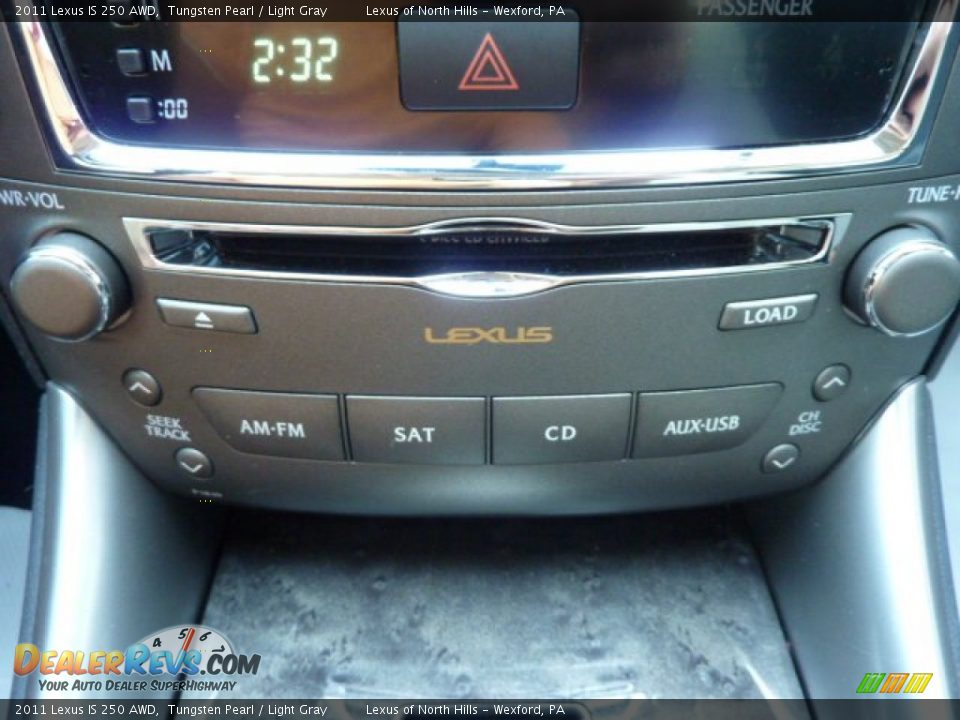 2011 Lexus IS 250 AWD Tungsten Pearl / Light Gray Photo #19