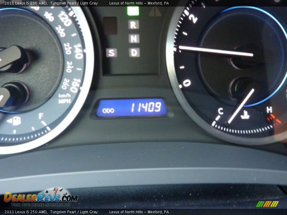 2011 Lexus IS 250 AWD Tungsten Pearl / Light Gray Photo #20