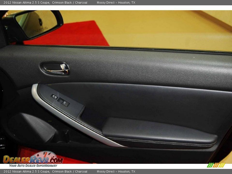 2012 Nissan Altima 2.5 S Coupe Crimson Black / Charcoal Photo #16