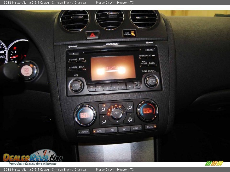 2012 Nissan Altima 2.5 S Coupe Crimson Black / Charcoal Photo #20