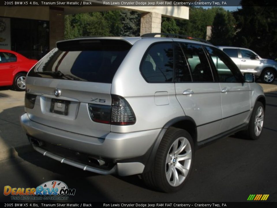 Titanium Silver Metallic 2005 BMW X5 4.8is Photo #8