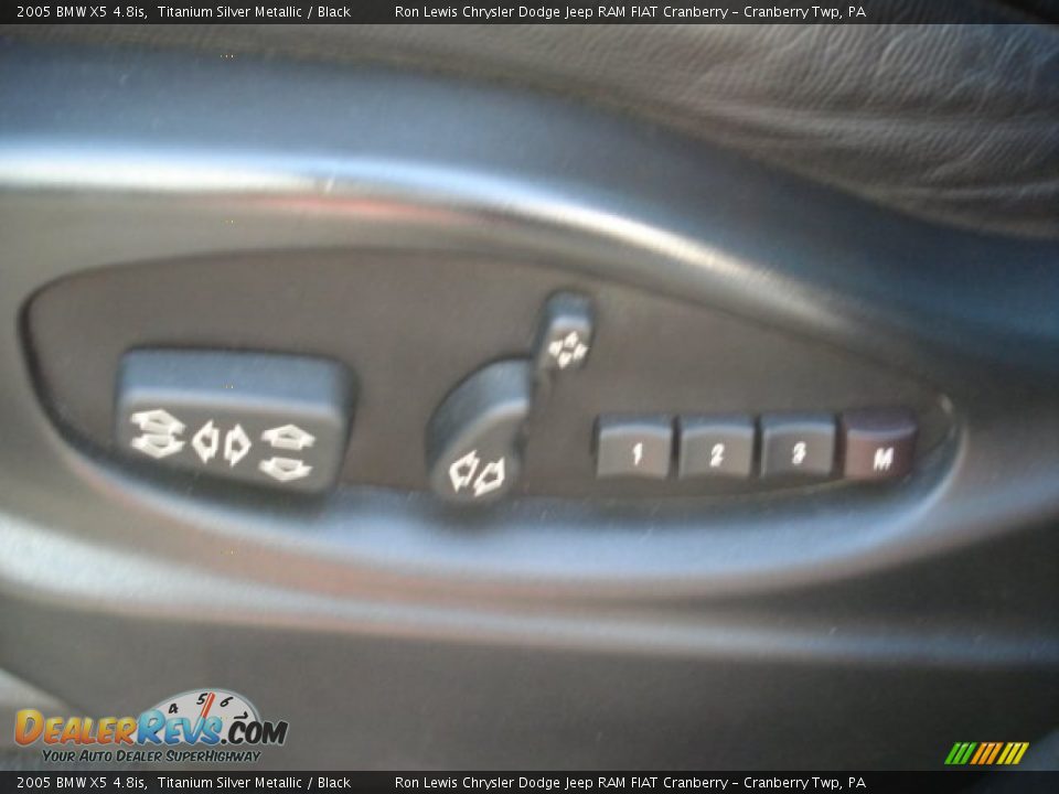 2005 BMW X5 4.8is Titanium Silver Metallic / Black Photo #19