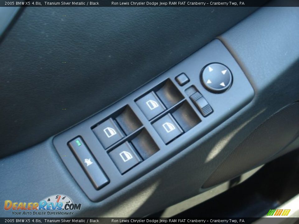 2005 BMW X5 4.8is Titanium Silver Metallic / Black Photo #20