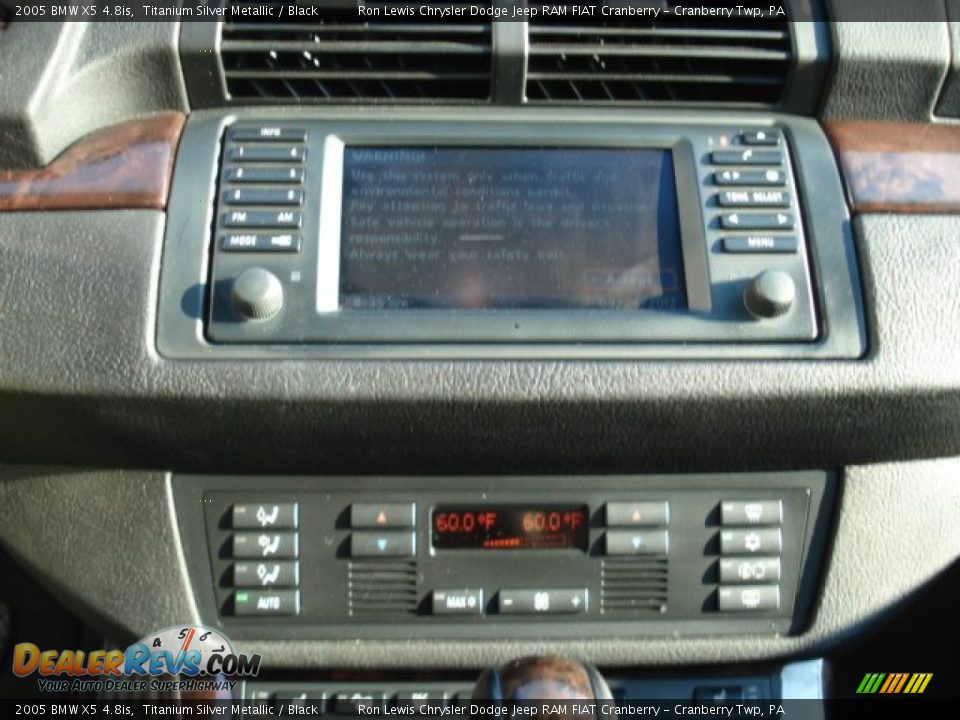 2005 BMW X5 4.8is Titanium Silver Metallic / Black Photo #21