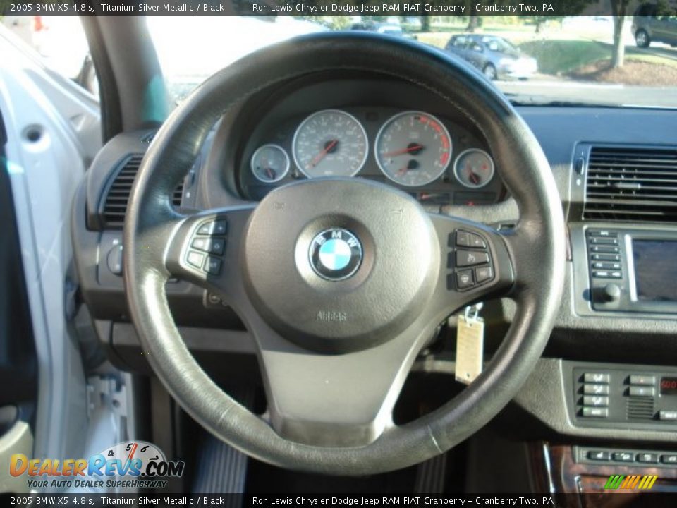 2005 BMW X5 4.8is Steering Wheel Photo #23