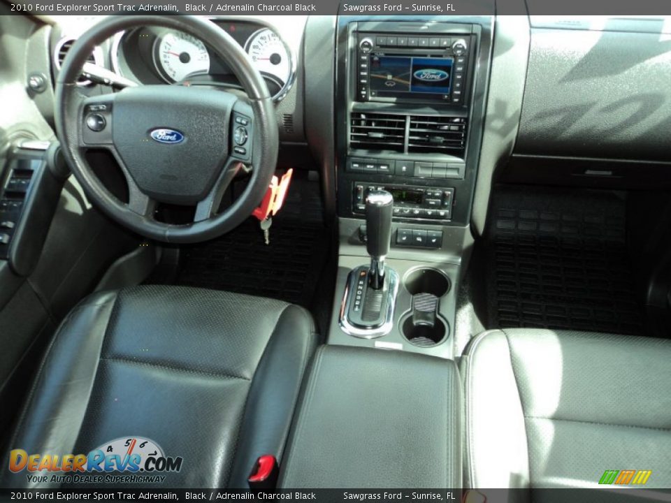 Dashboard of 2010 Ford Explorer Sport Trac Adrenalin Photo #26