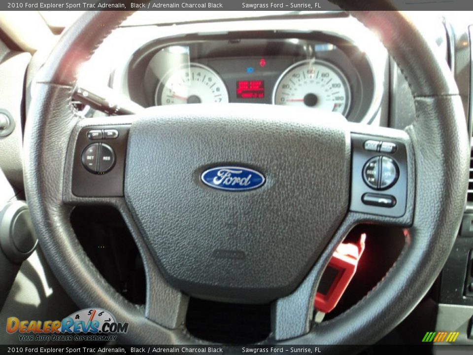 2010 Ford Explorer Sport Trac Adrenalin Steering Wheel Photo #27