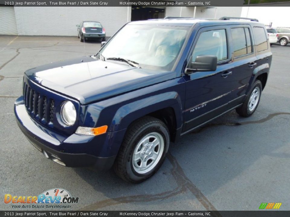 2013 Jeep Patriot Sport True Blue Pearl / Dark Slate Gray Photo #2