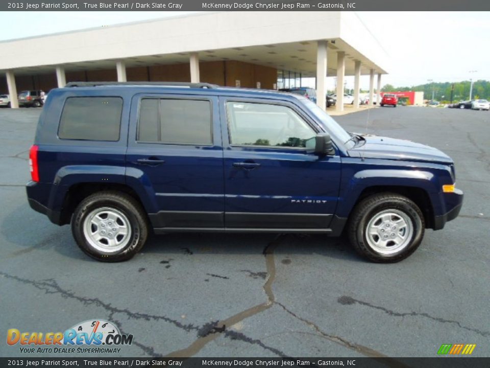 True Blue Pearl 2013 Jeep Patriot Sport Photo #4