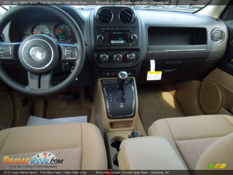 2013 Jeep Patriot Sport True Blue Pearl / Dark Slate Gray Photo #17