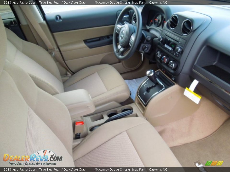 Dark Slate Gray Interior - 2013 Jeep Patriot Sport Photo #21