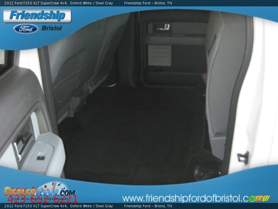 2012 Ford F150 XLT SuperCrew 4x4 Oxford White / Steel Gray Photo #18