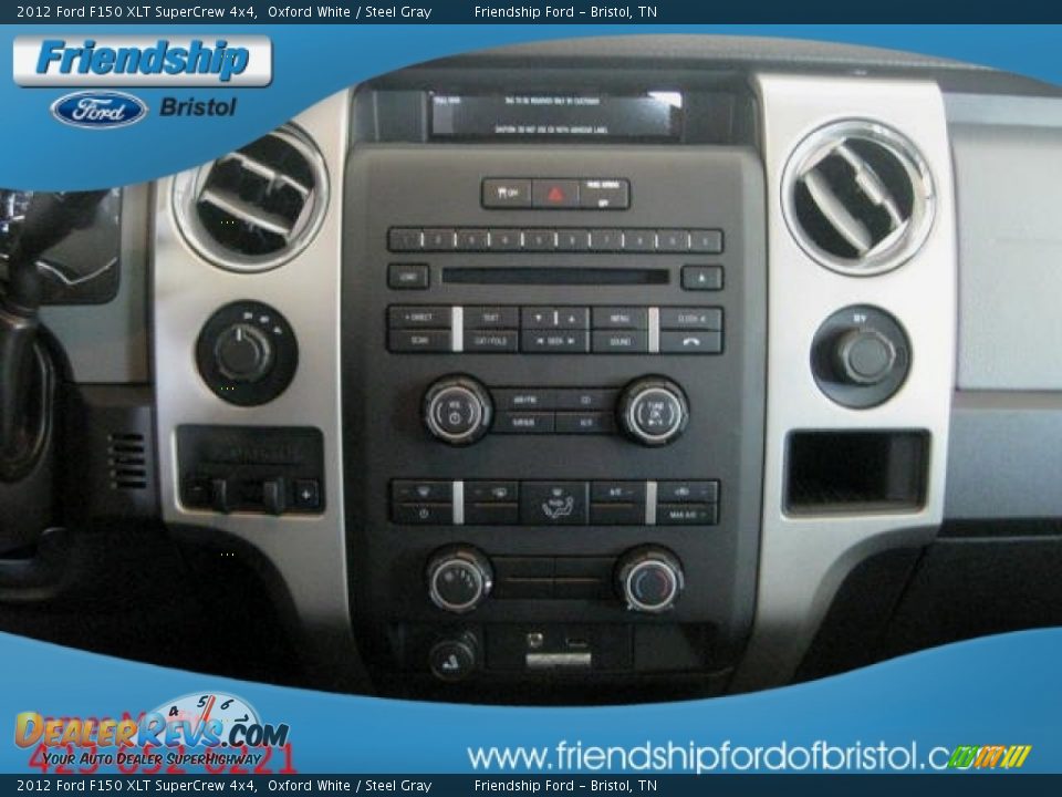 2012 Ford F150 XLT SuperCrew 4x4 Oxford White / Steel Gray Photo #20