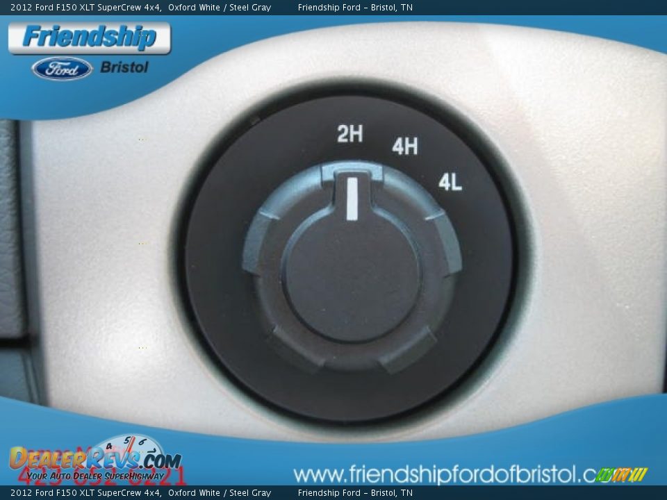 2012 Ford F150 XLT SuperCrew 4x4 Oxford White / Steel Gray Photo #24