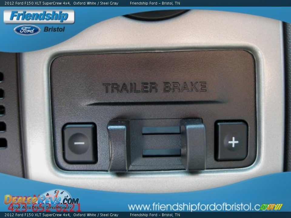 2012 Ford F150 XLT SuperCrew 4x4 Oxford White / Steel Gray Photo #25