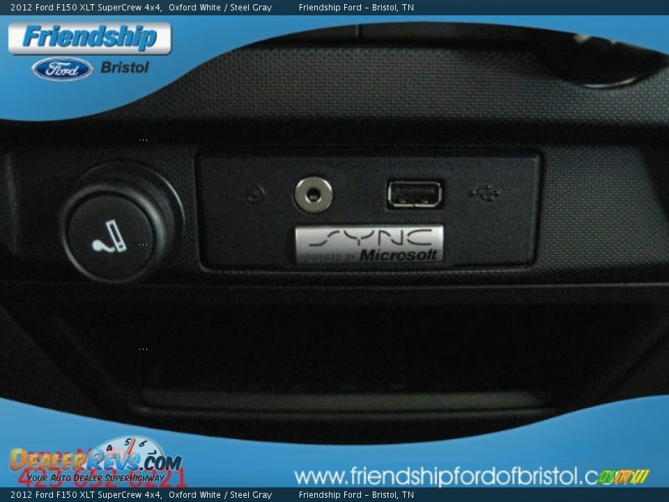 2012 Ford F150 XLT SuperCrew 4x4 Oxford White / Steel Gray Photo #26