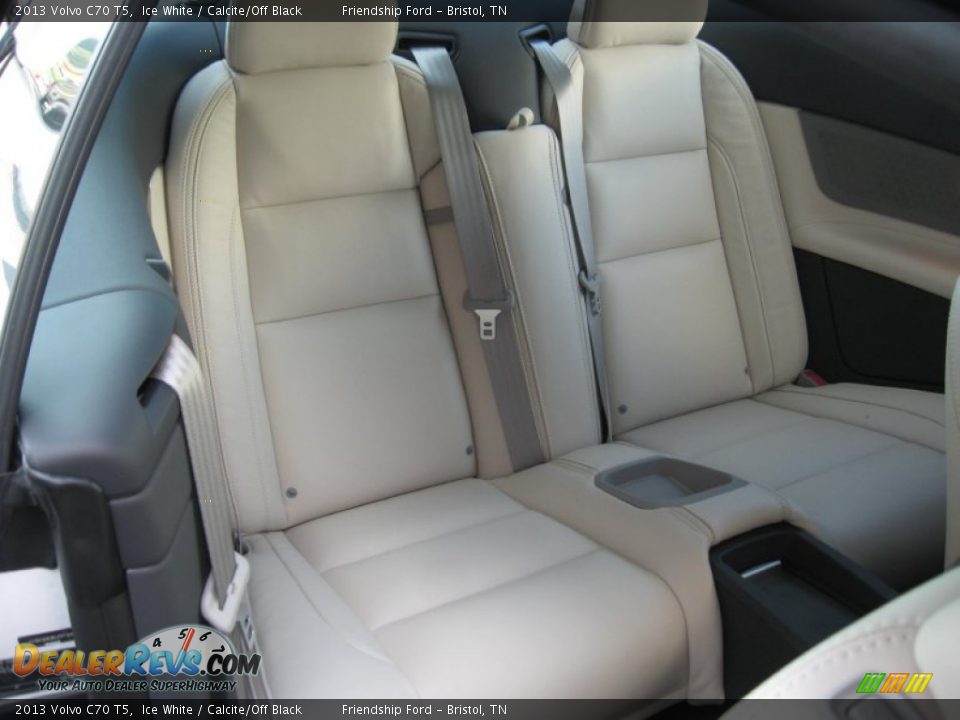 Rear Seat of 2013 Volvo C70 T5 Photo #19