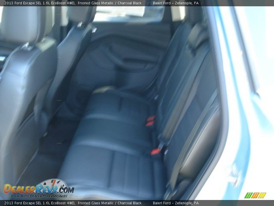 2013 Ford Escape SEL 1.6L EcoBoost 4WD Frosted Glass Metallic / Charcoal Black Photo #13