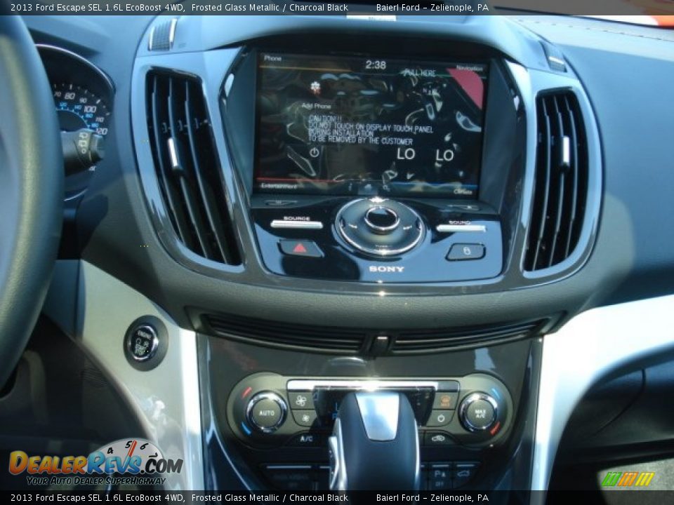 2013 Ford Escape SEL 1.6L EcoBoost 4WD Frosted Glass Metallic / Charcoal Black Photo #16