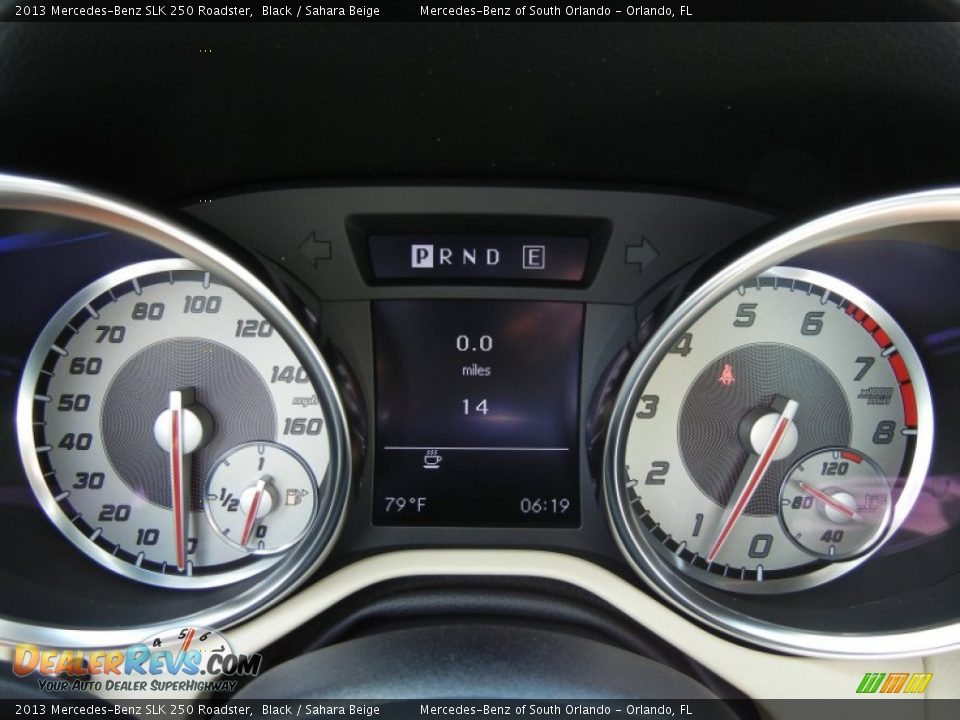 2013 Mercedes-Benz SLK 250 Roadster Gauges Photo #8