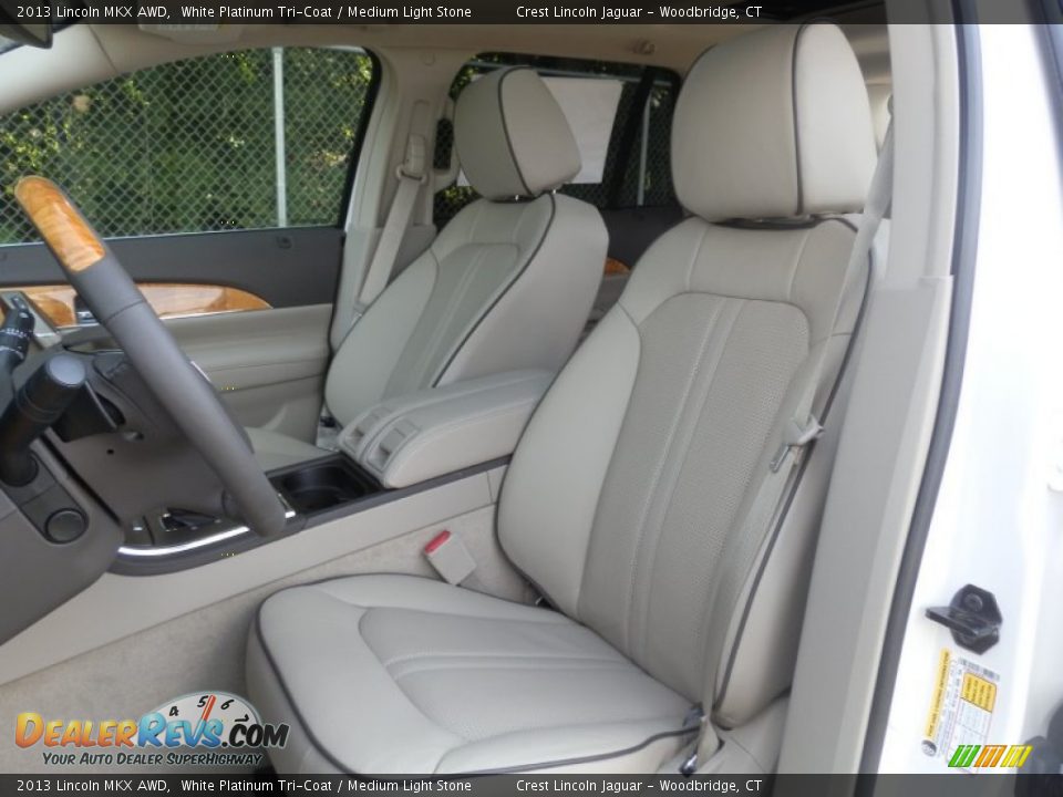 Front Seat of 2013 Lincoln MKX AWD Photo #9