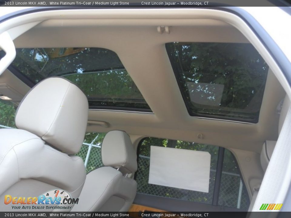 Sunroof of 2013 Lincoln MKX AWD Photo #12