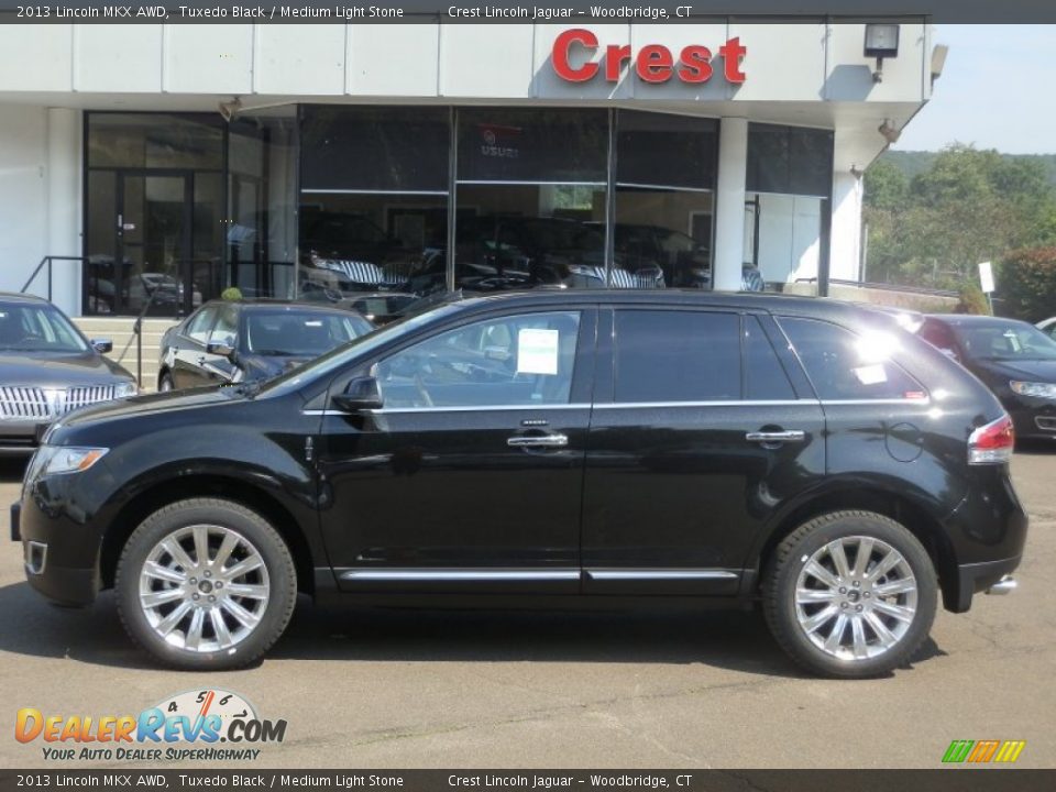 2013 Lincoln MKX AWD Tuxedo Black / Medium Light Stone Photo #1