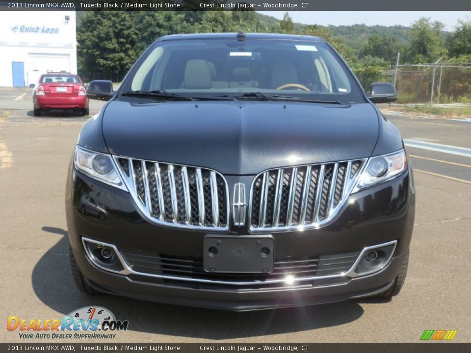 2013 Lincoln MKX AWD Tuxedo Black / Medium Light Stone Photo #3